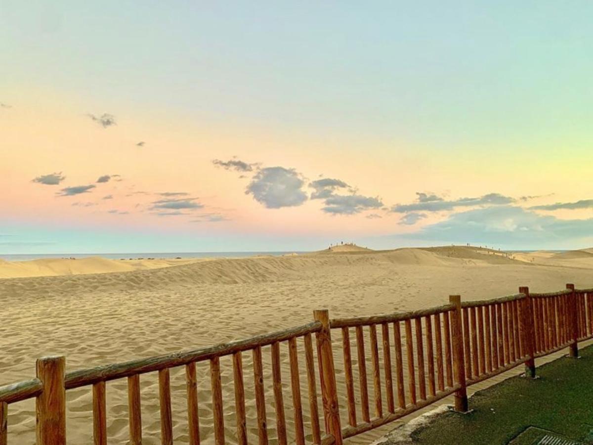 Las Dunas De Maspalomas Y El Mar A Un Paso San Bartolomé المظهر الخارجي الصورة